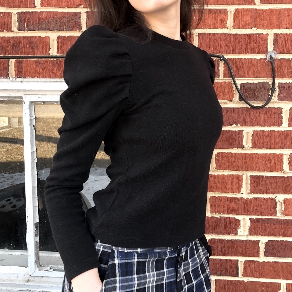 SHOP CLOSING Pixie Market Black Sweater